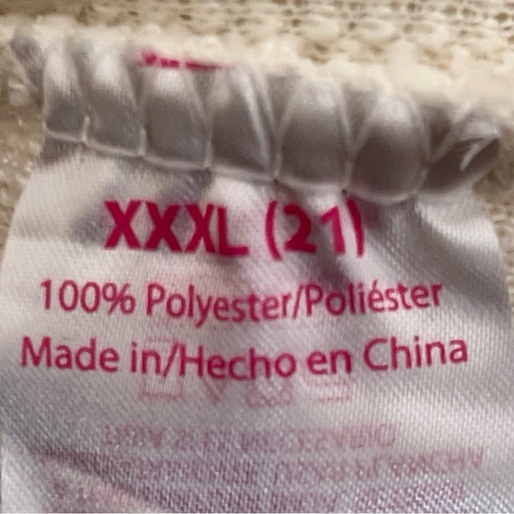 No Boundaries Women’s Sherpa Fleece Jacket XXXL (21) White - Picture 4 of 5